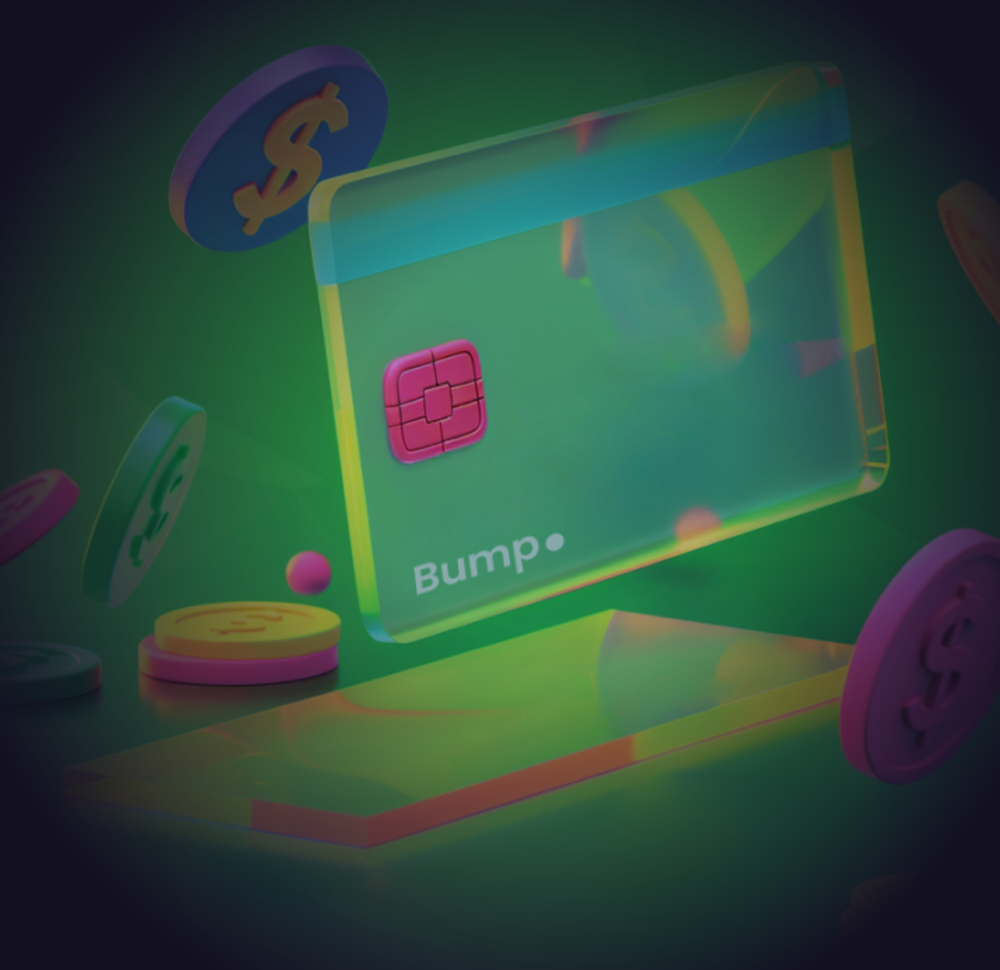 Bump Creator Card, 3D render
